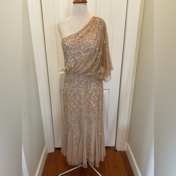 Ardrianna Papell Dress Sequin Grown Size EU 42 - Picture 1 of 10
